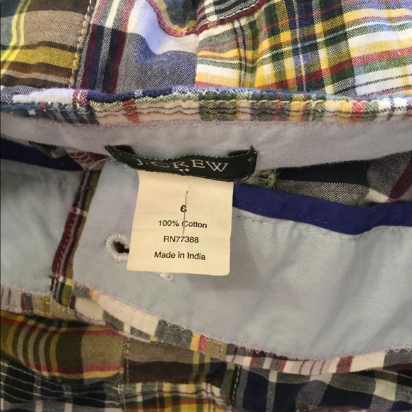 Jcrew Patch work plaid skirt - Picture 3 of 5